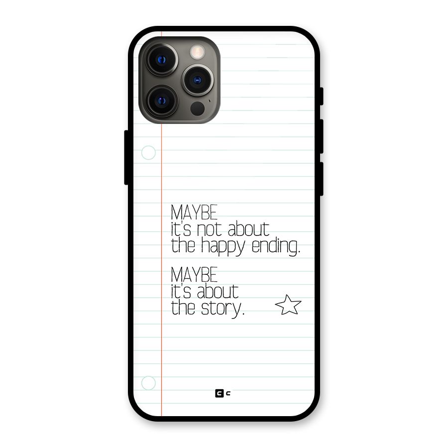 About Story Glass Back Case for iPhone 12 Pro Max