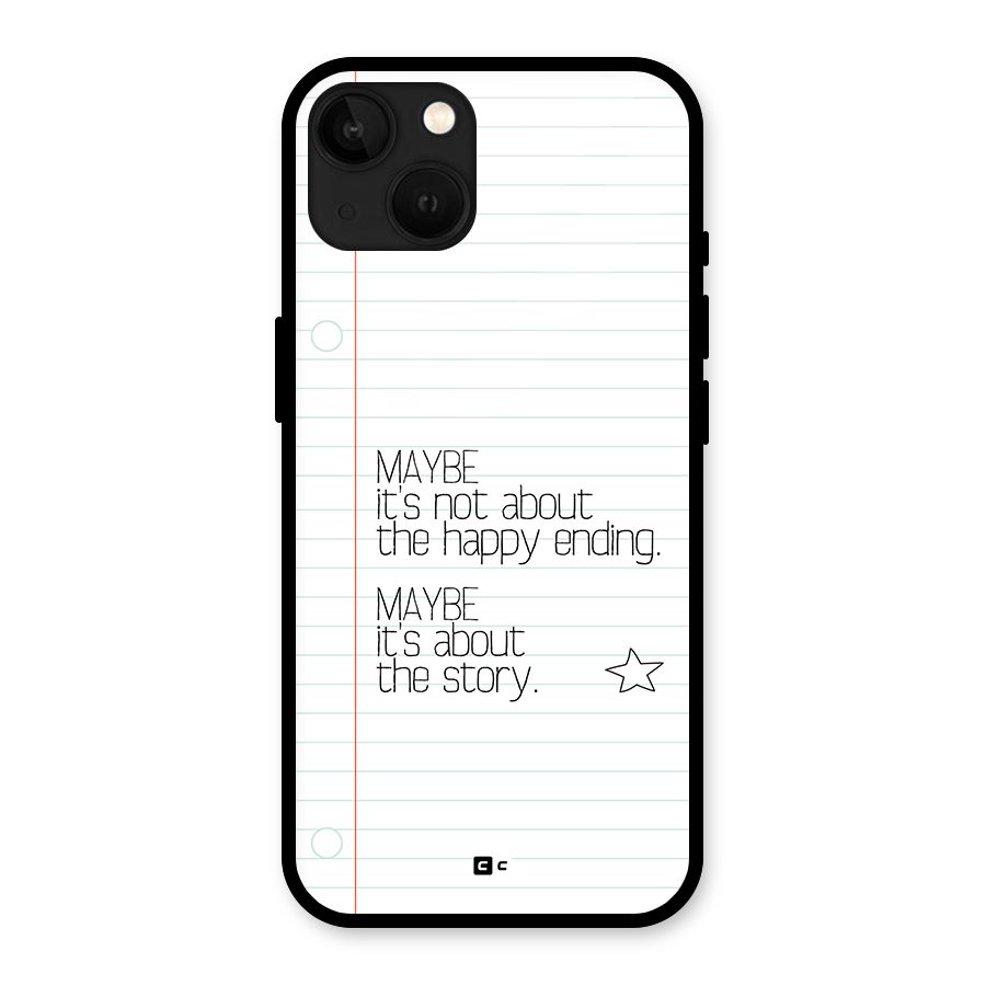About Story Glass Back Case for iPhone 13