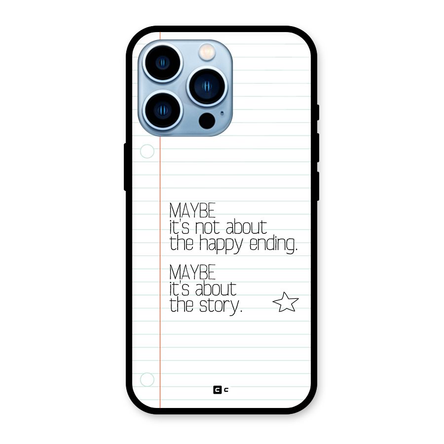 About Story Glass Back Case for iPhone 13 Pro