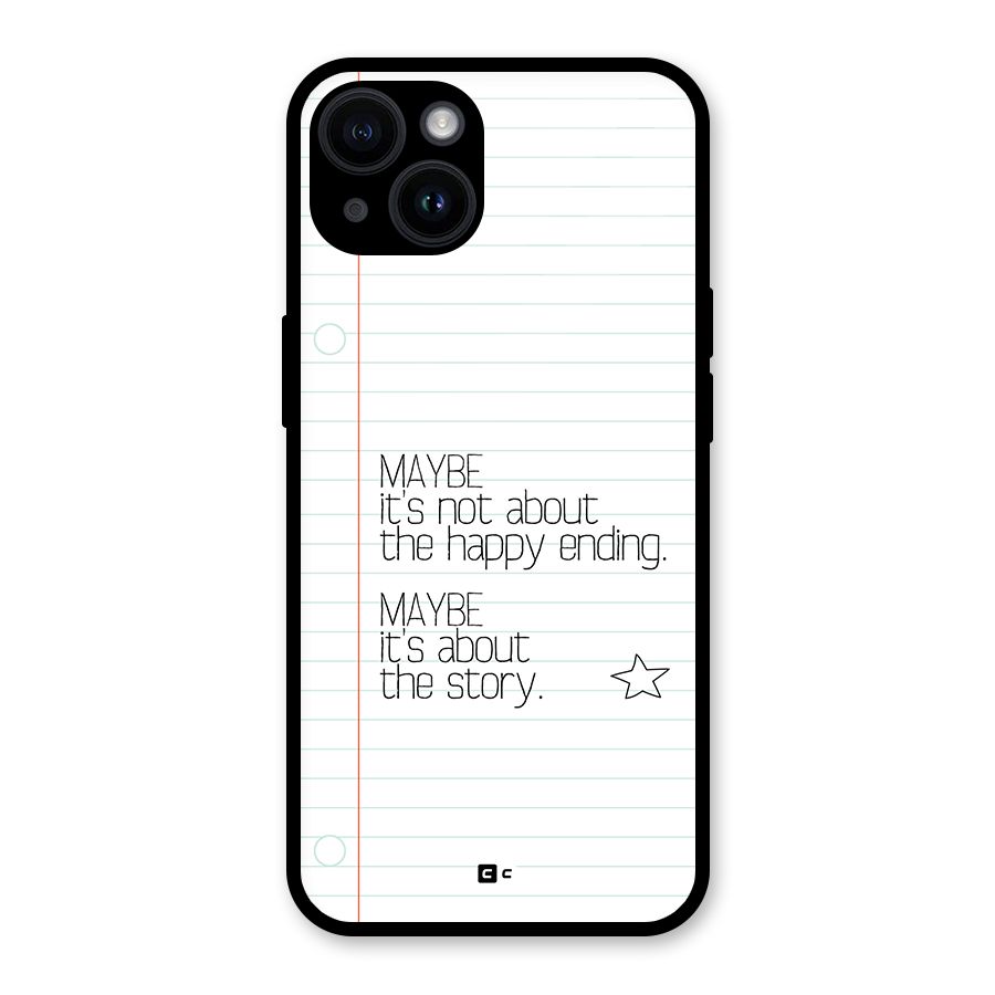 About Story Glass Back Case for iPhone 14