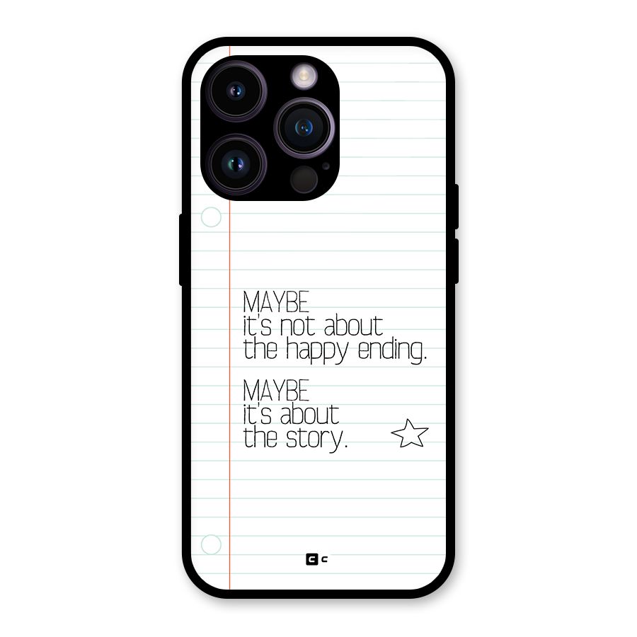 About Story Glass Back Case for iPhone 14 Pro