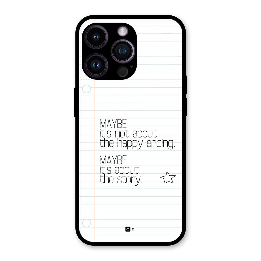 About Story Glass Back Case for iPhone 14 Pro Max