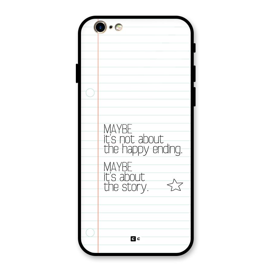 About Story Glass Back Case for iPhone 6 6S
