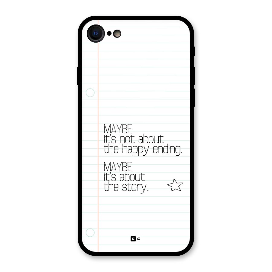 About Story Glass Back Case for iPhone 7