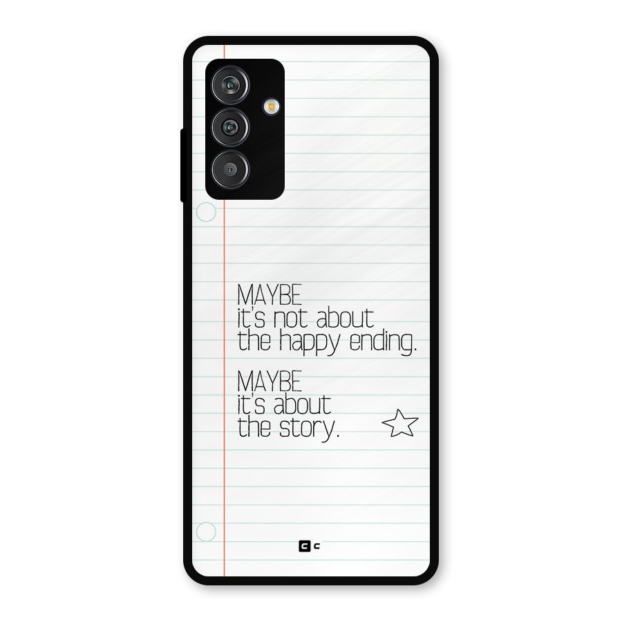 About Story Metal Back Case for Galaxy F13