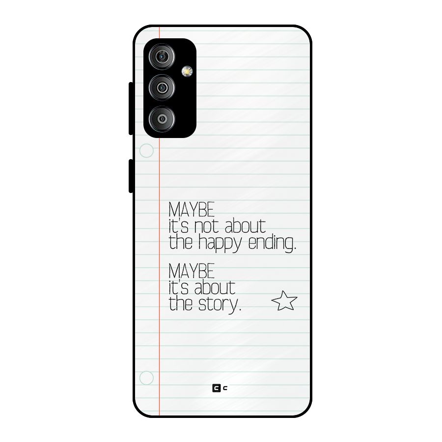 About Story Metal Back Case for Galaxy F23