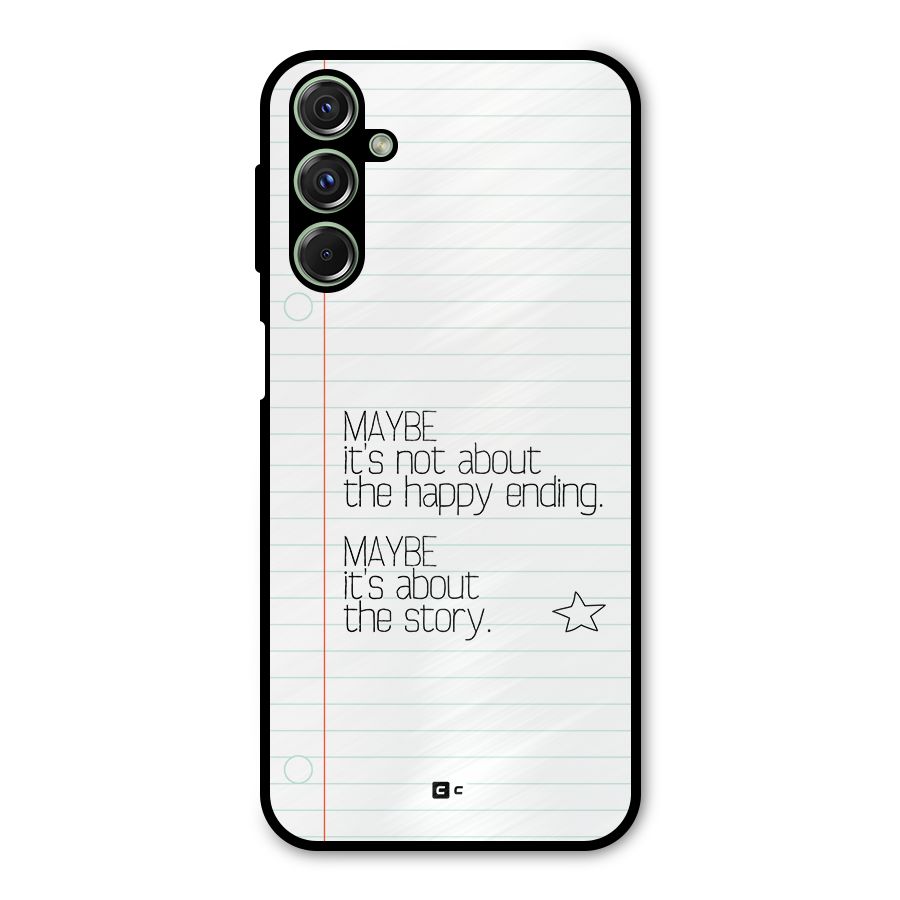 About Story Metal Back Case for Galaxy F34