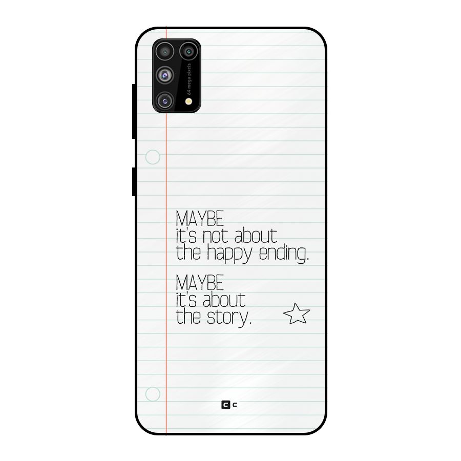 About Story Metal Back Case for Galaxy F41