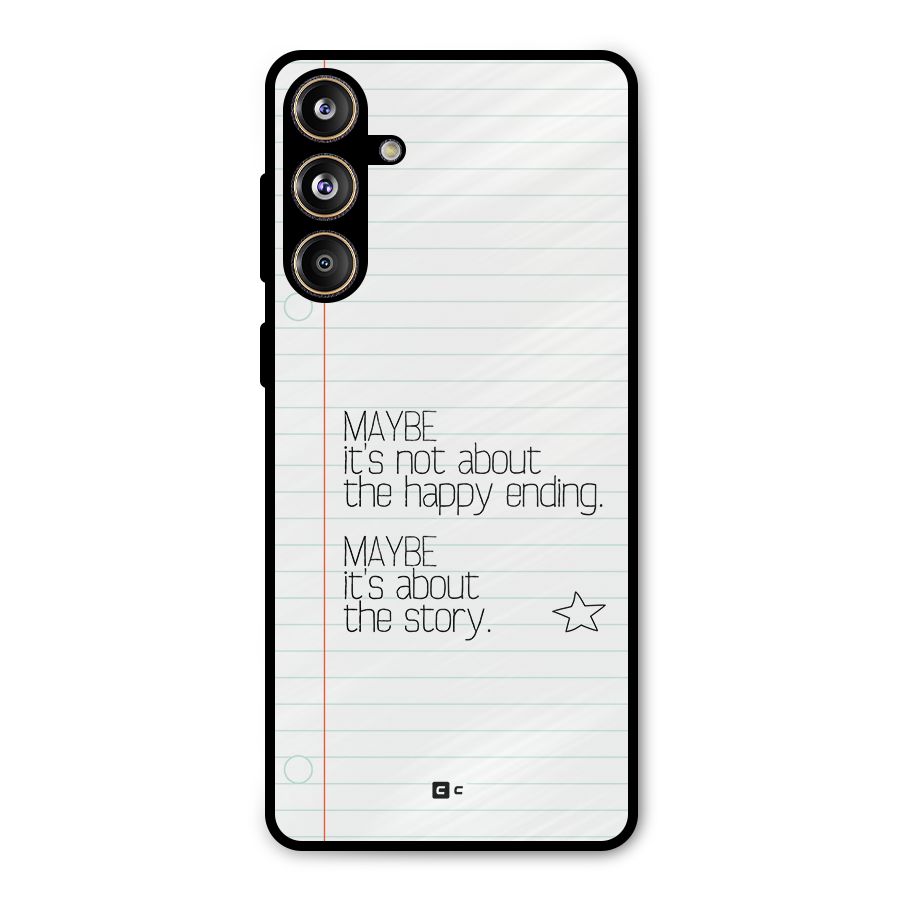 About Story Metal Back Case for Galaxy F55