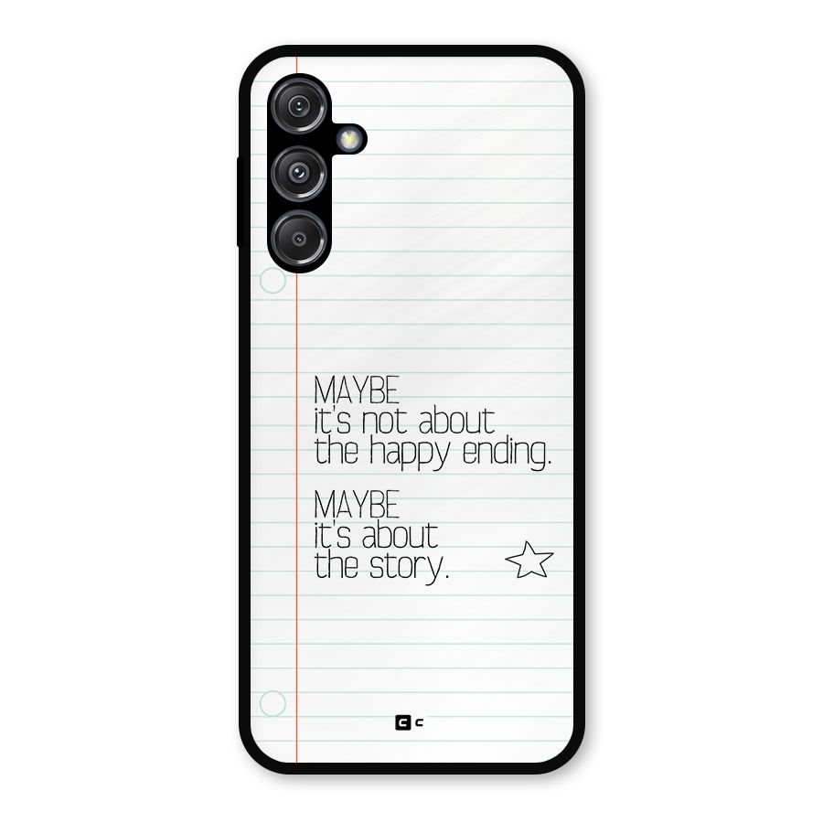 About Story Metal Back Case for Galaxy M34 5G