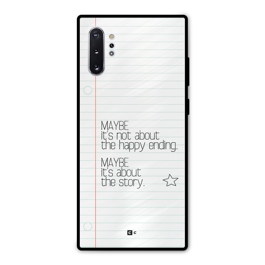About Story Metal Back Case for Galaxy Note 10 Plus