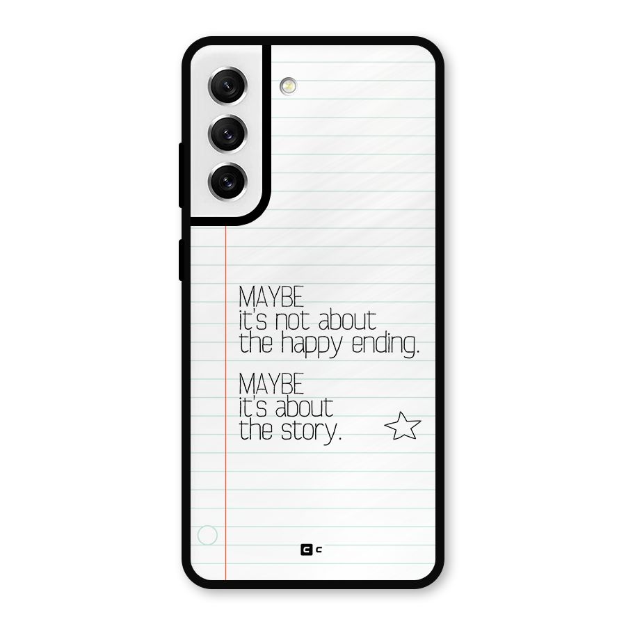 About Story Metal Back Case for Galaxy S21 FE 5G