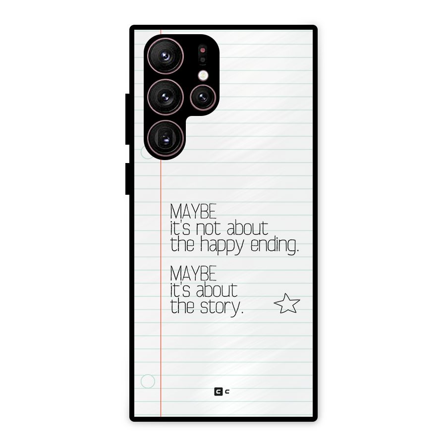 About Story Metal Back Case for Galaxy S22 Ultra 5G