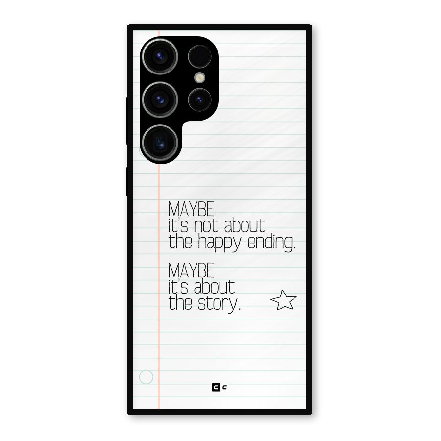 About Story Metal Back Case for Galaxy S23 Ultra