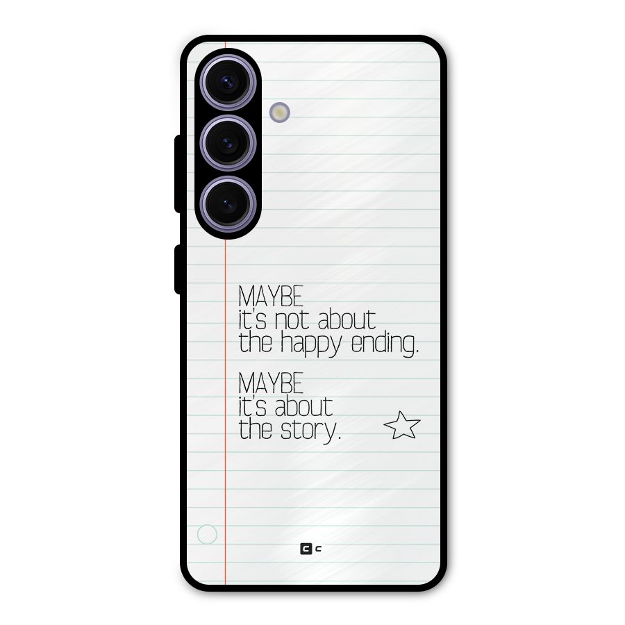 About Story Metal Back Case for Galaxy S24