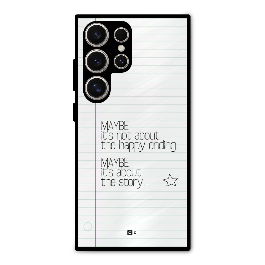 About Story Metal Back Case for Galaxy S24 Ultra