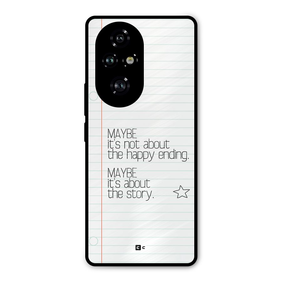About Story Metal Back Case for Honor 200 Pro