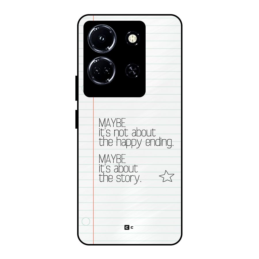 About Story Metal Back Case for Infinix Note 30 5G