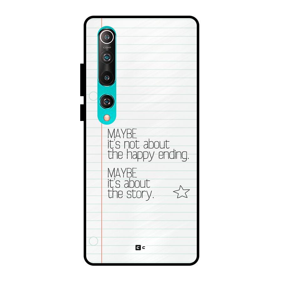 About Story Metal Back Case for Mi 10