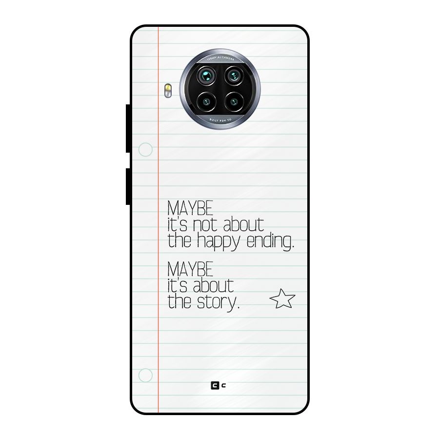 About Story Metal Back Case for Mi 10i