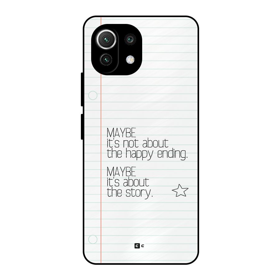 About Story Metal Back Case for Mi 11 Lite NE 5G