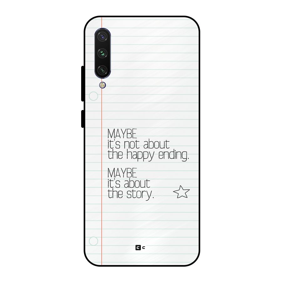 About Story Metal Back Case for Mi A3