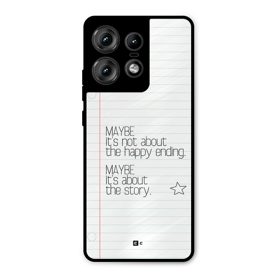 About Story Metal Back Case for Motorola Edge 50 Pro