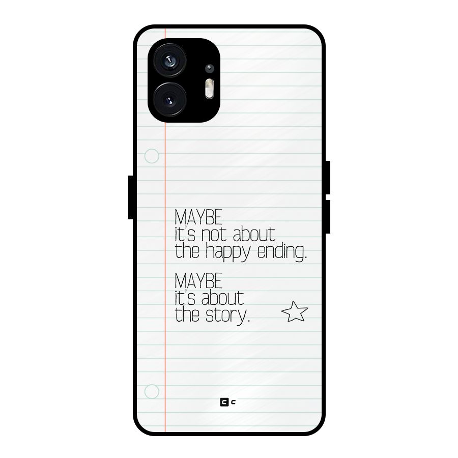 About Story Metal Back Case for Nothing Phone 2