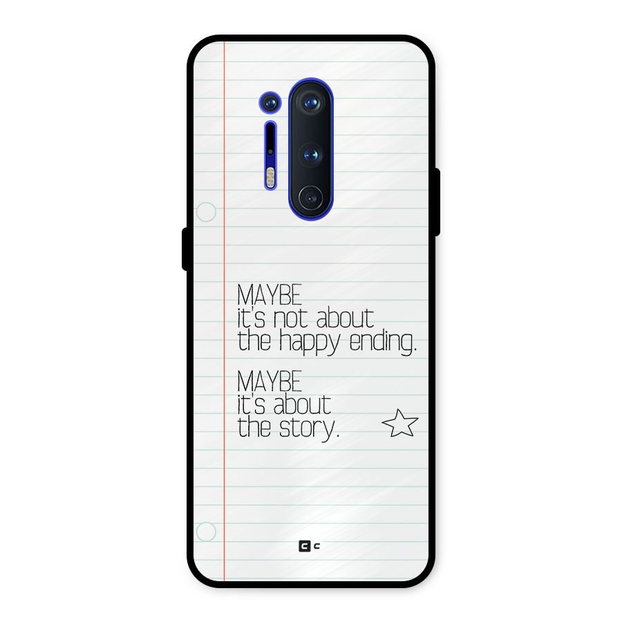 About Story Metal Back Case for OnePlus 8 Pro