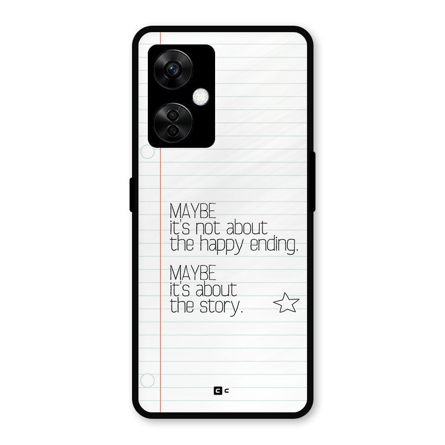 About Story Metal Back Case for OnePlus Nord CE 3 Lite