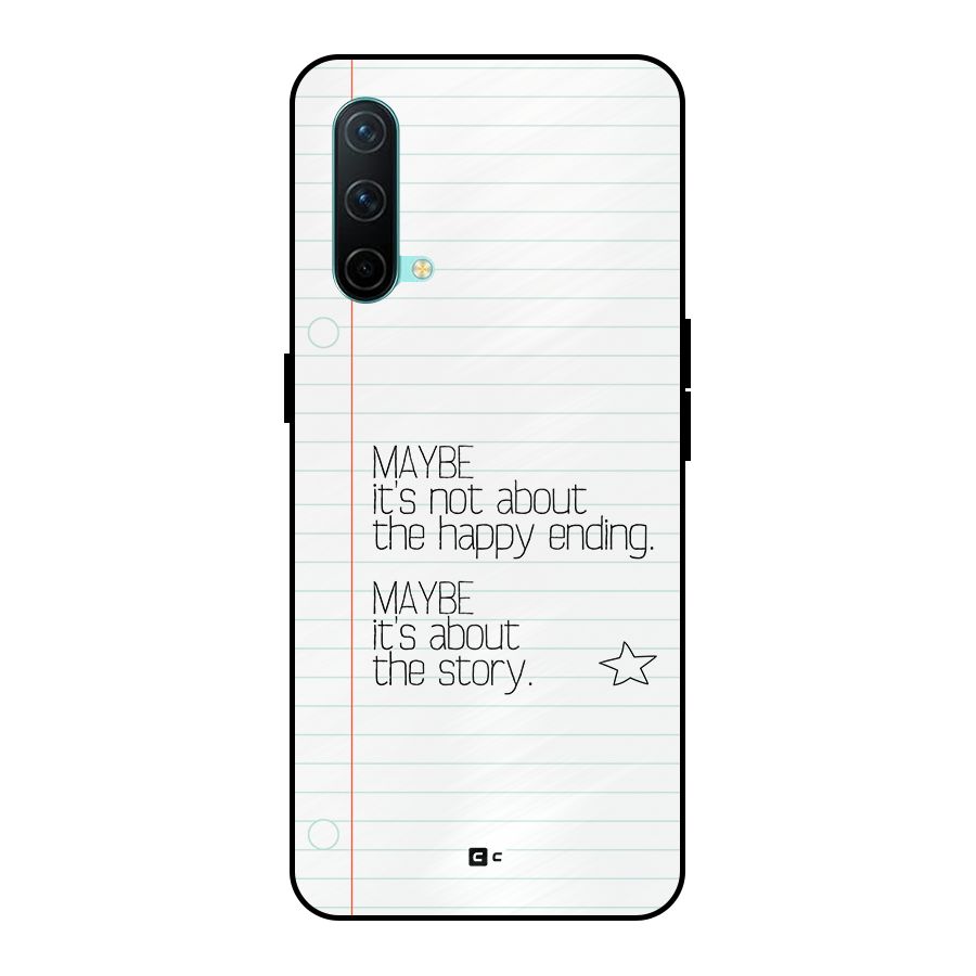 About Story Metal Back Case for OnePlus Nord CE 5G