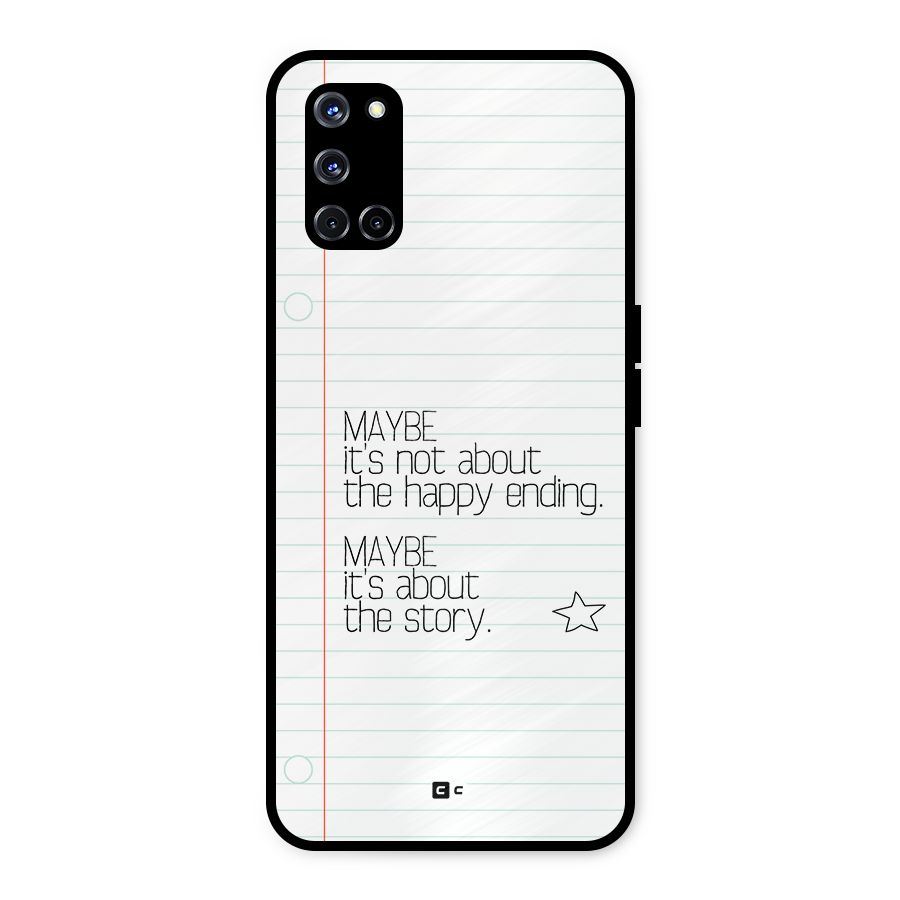 About Story Metal Back Case for Oppo A52