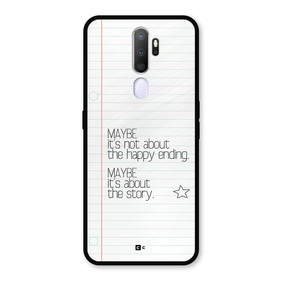 About Story Metal Back Case for Oppo A9 (2020)