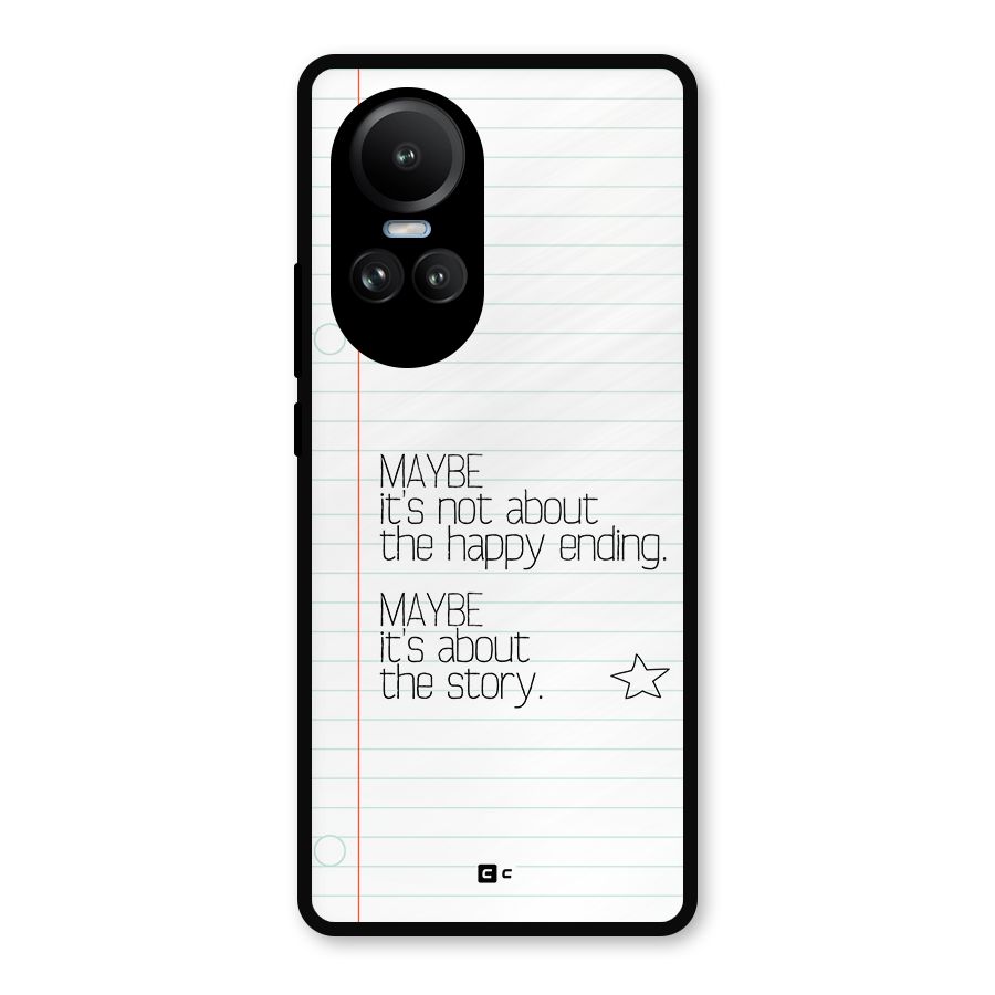 About Story Metal Back Case for Oppo Reno10 Pro