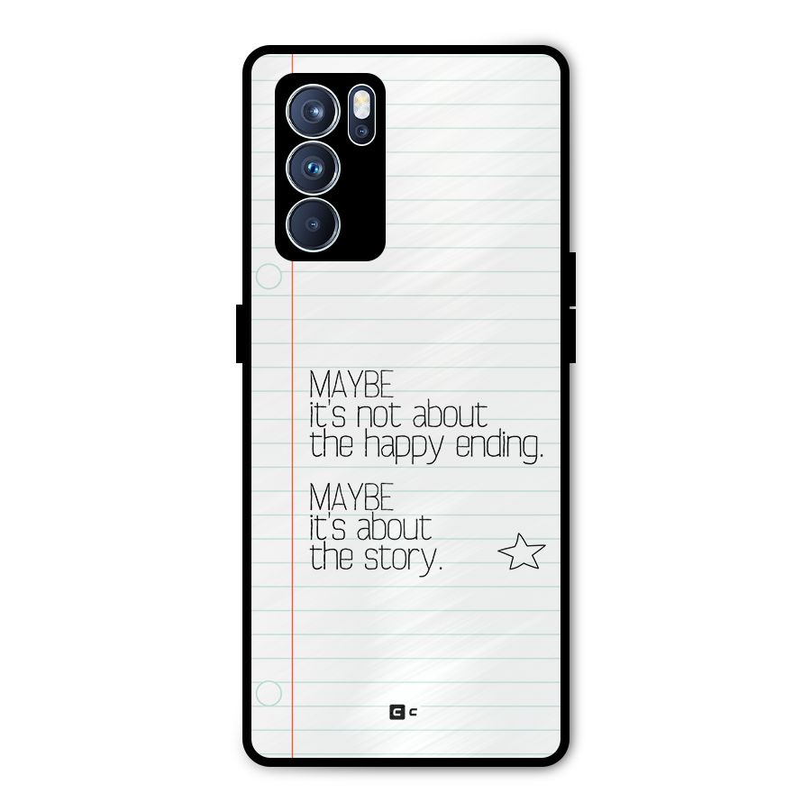 About Story Metal Back Case for Oppo Reno6 Pro 5G