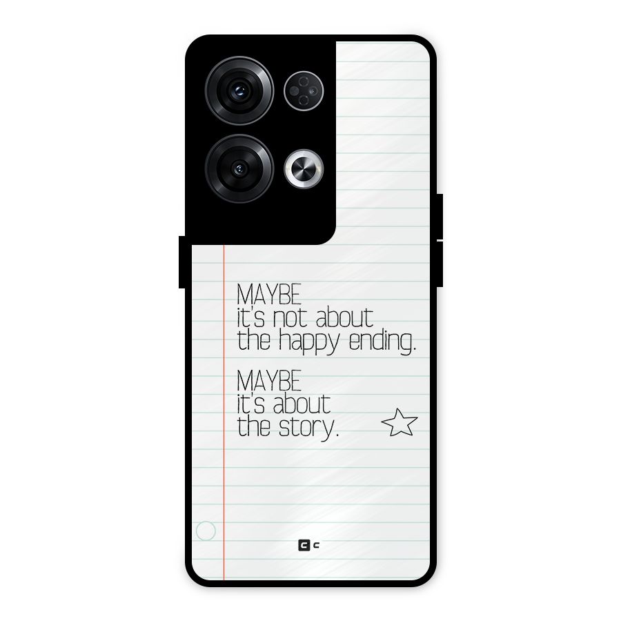 About Story Metal Back Case for Oppo Reno8 Pro 5G
