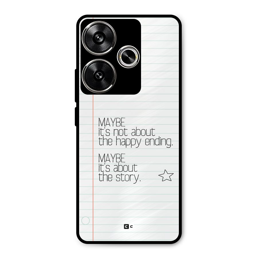 About Story Metal Back Case for Poco F6