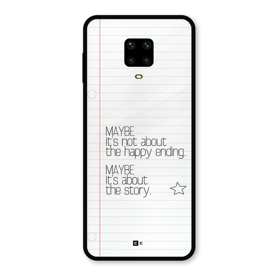 About Story Metal Back Case for Poco M2