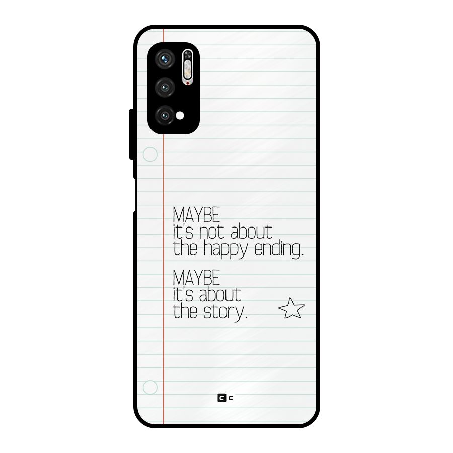About Story Metal Back Case for Poco M3 Pro 5G