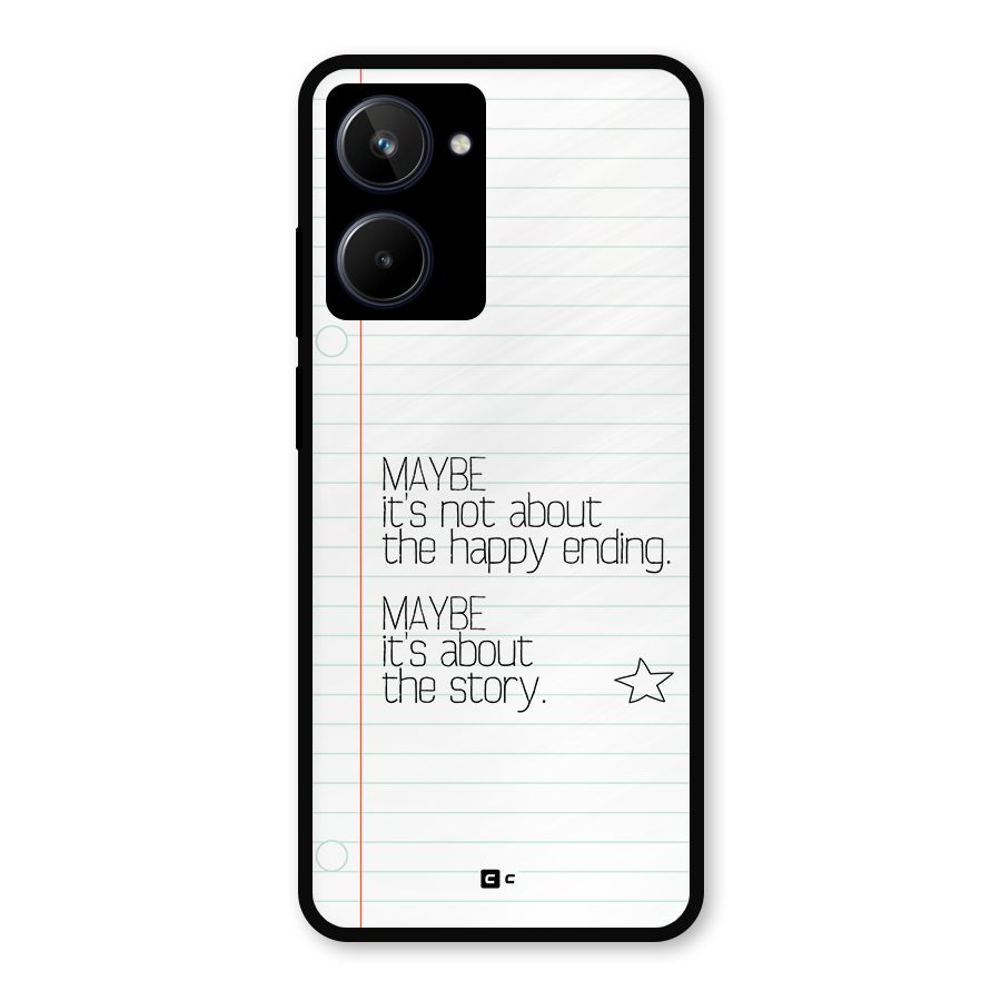 About Story Metal Back Case for Realme 10