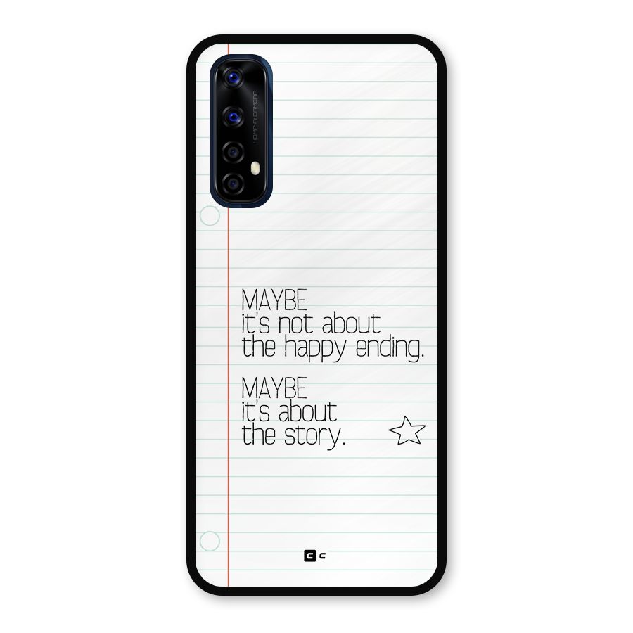 About Story Metal Back Case for Realme 7