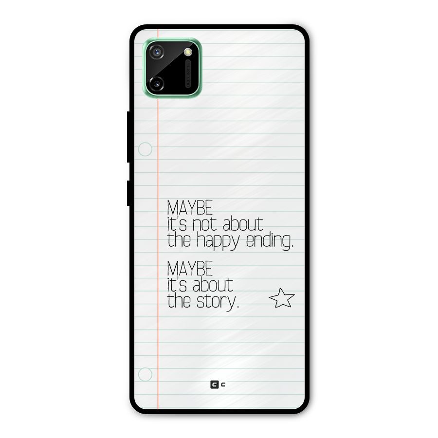 About Story Metal Back Case for Realme C11