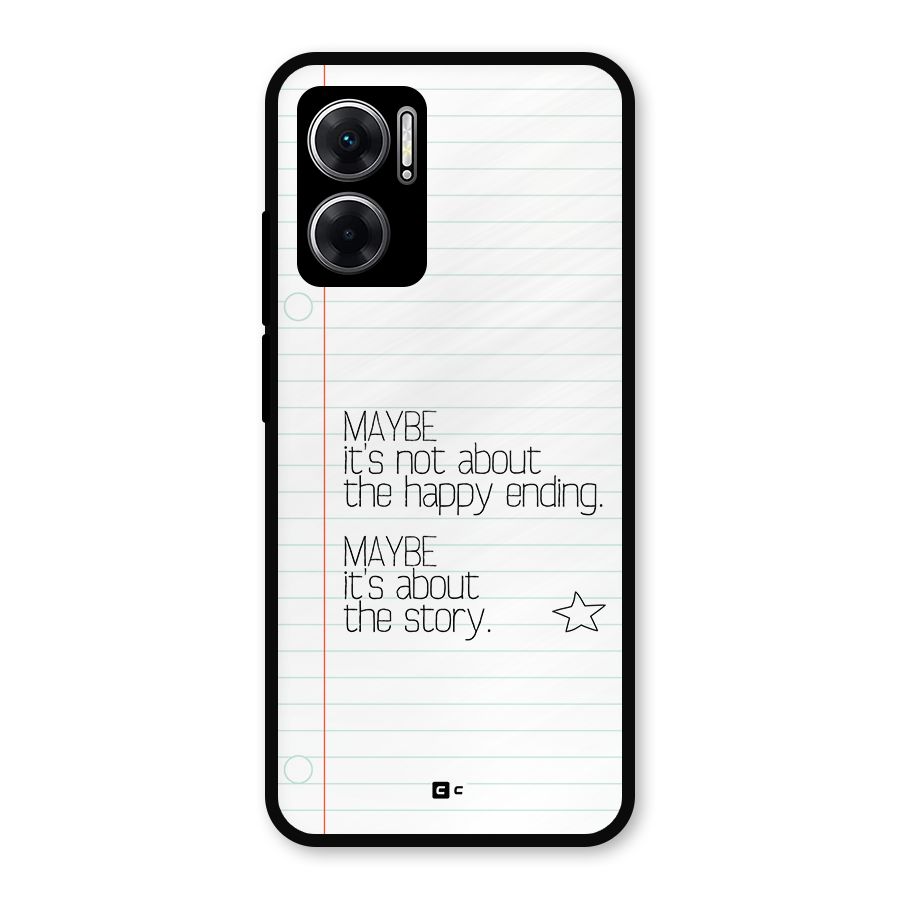 About Story Metal Back Case for Redmi 11 Prime 5G