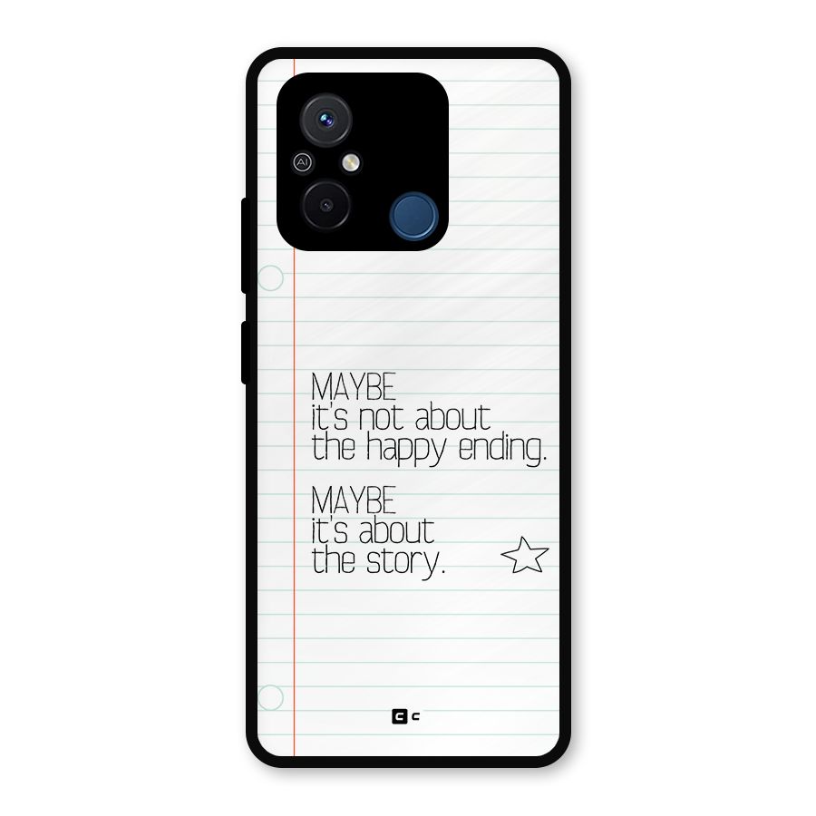 About Story Metal Back Case for Redmi 12C