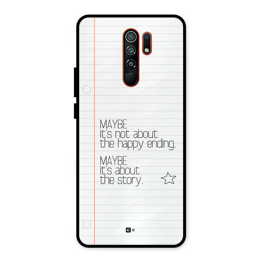About Story Metal Back Case for Redmi 9 Prime
