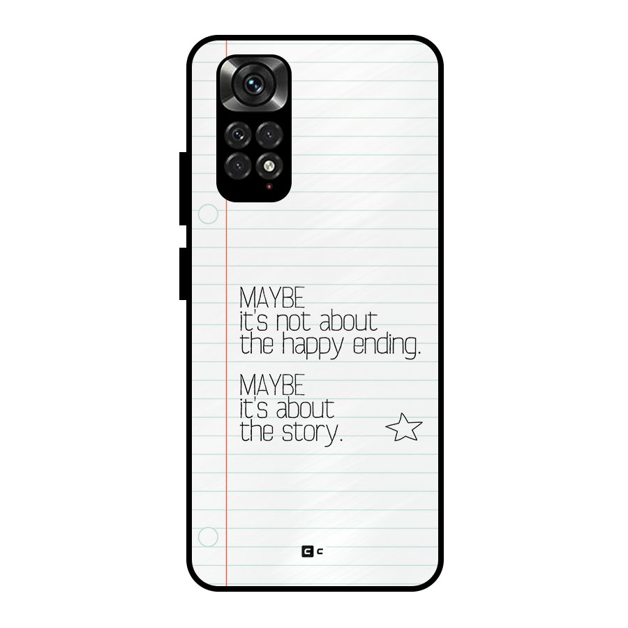 About Story Metal Back Case for Redmi Note 11 Pro