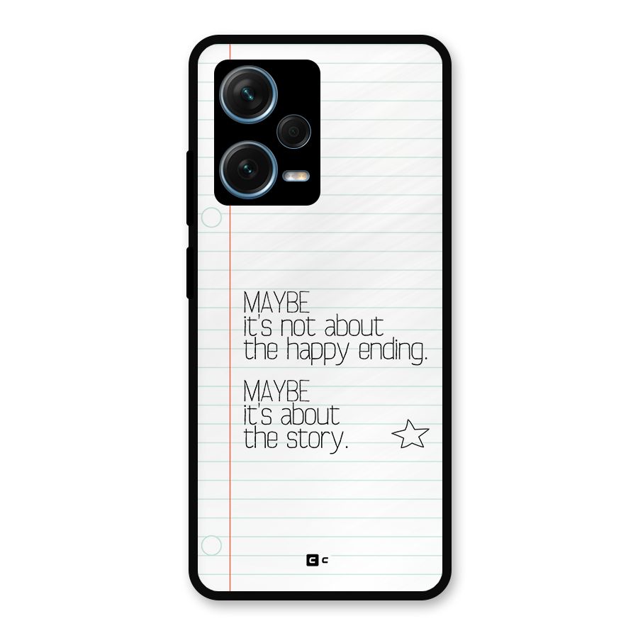 About Story Metal Back Case for Redmi Note 12 Pro Plus 5G