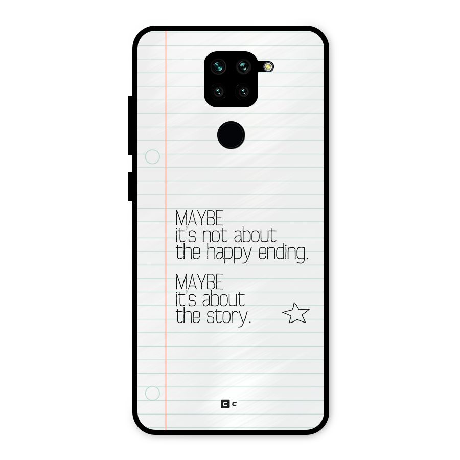 About Story Metal Back Case for Redmi Note 9