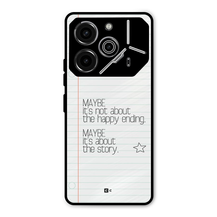 About Story Metal Back Case for Tecno Pova 6 Pro