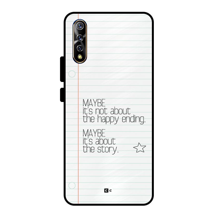 About Story Metal Back Case for Vivo S1